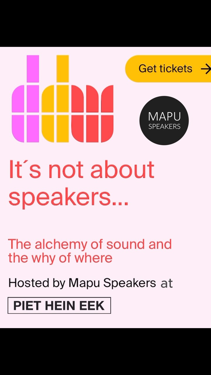 Mapu explores how traditional craft can shape contemporary technology. For DDW 2026 we co-create unique loudspeakers together with ceramicists Steven Dahlberg & Martin Mindermann, connecting people, place, material and sound. RETHINK CRAFTS, RETHINK PRODUCTION METHODS! #ddw26 #pietheineek #speakerde…