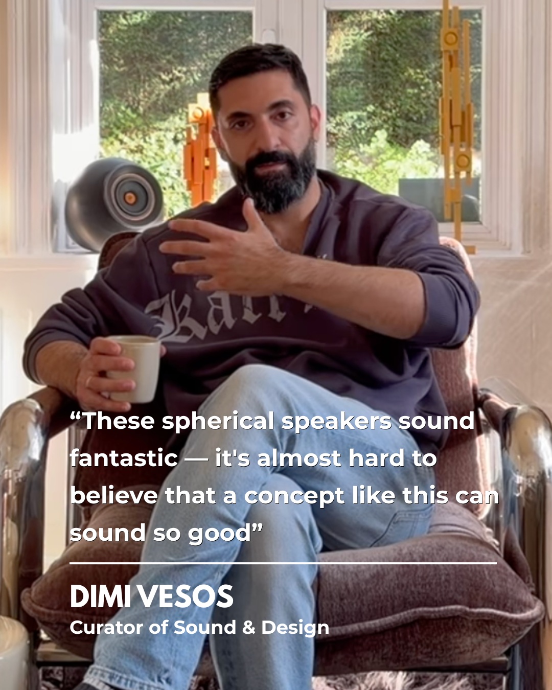 Dimi Vesos works at the intersection of high-end audio and interior design, bringing together carefully selected products where design, craftsmanship and sound meet. We're incredibly happy that he has now made MAPU part of his portfolio 🫶🏼 For us, it's especially meaningful to be recognised by someo…